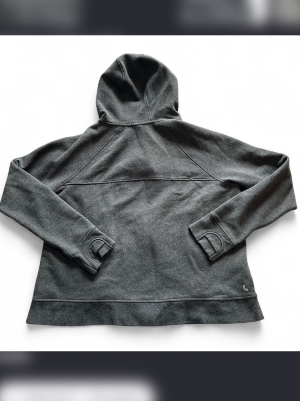 Lole Charcoal Gray Hooded Sweatshirt
